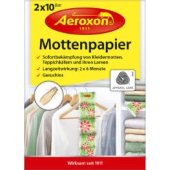 Motten-Papier 2x 10ST