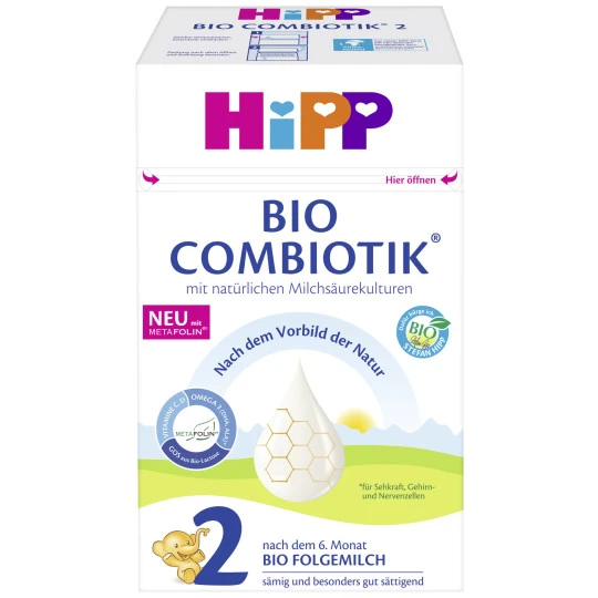 Hipp Bio Combiotik 2 Nach Dem 6. Monat 600G 3 Hipp Bio Combiotik 2 Nach Dem 6. Monat 600G