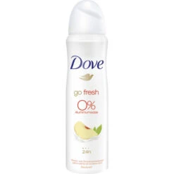 DOVE Deo-Spray Go Fresh Pfirsich & Zitrone 0% Aluminiumsalze 150 Ml