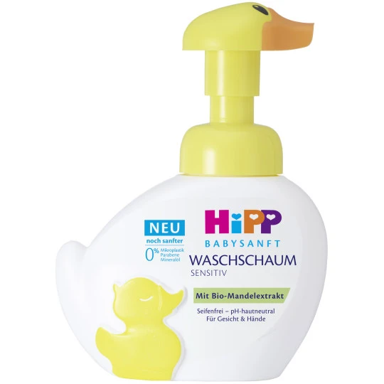 Hipp Babysanft Waschschaum Sensitiv 250ML 3 Hipp Babysanft Waschschaum Sensitiv 250ML