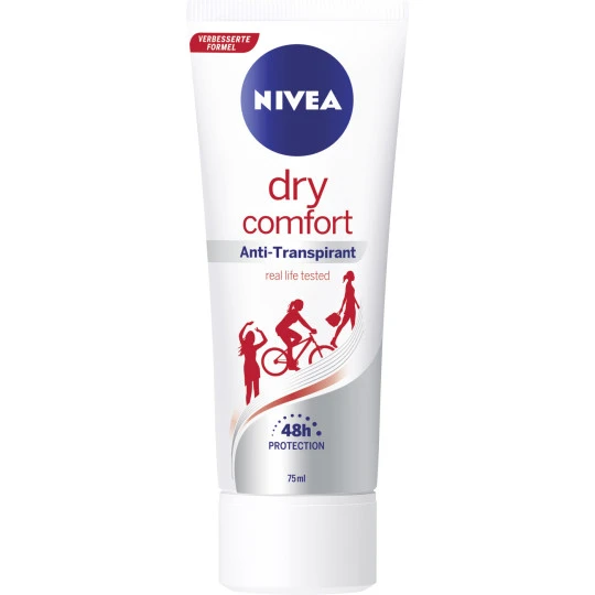 NIVEA Dry Comfort Antitranspirant Creme 75ML 3 NIVEA Dry Comfort Antitranspirant Creme 75ML