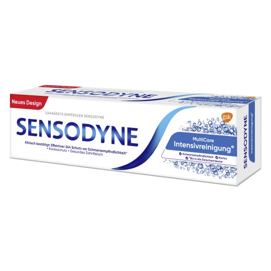 Sensodyne MultiCare Intensivreinigung Zahncreme 75ML 3 Sensodyne MultiCare Intensivreinigung Zahncreme 75ML