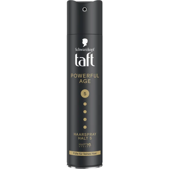 Schwarzkopf Taft Haarspray Powerful Age Halt 5 250ML 3 Schwarzkopf Taft Haarspray Powerful Age Halt 5 250ML