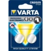 Varta Knopfzelle CR 2025 Lithium 2ST