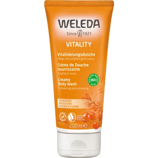 Weleda Vitalisierungsdusche Vitality Sanddorn 200ML 3 Weleda Vitalisierungsdusche Vitality Sanddorn 200ML